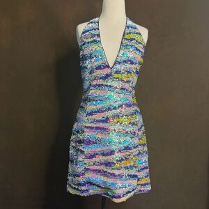 Nasty Gal Sequin New Years Eve Dress